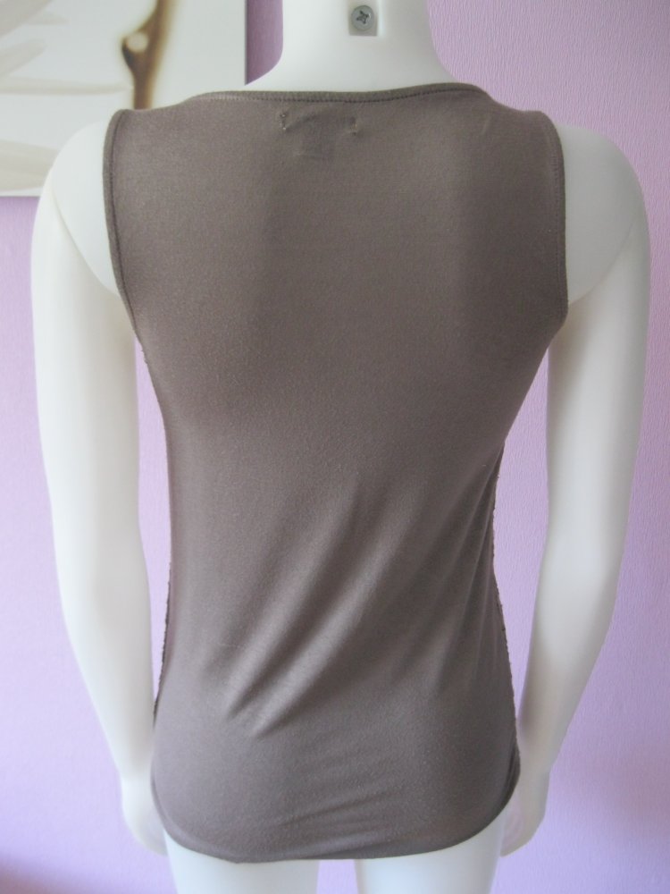 Tanktop # Amisu # Spitze# Farbe-Nute # L