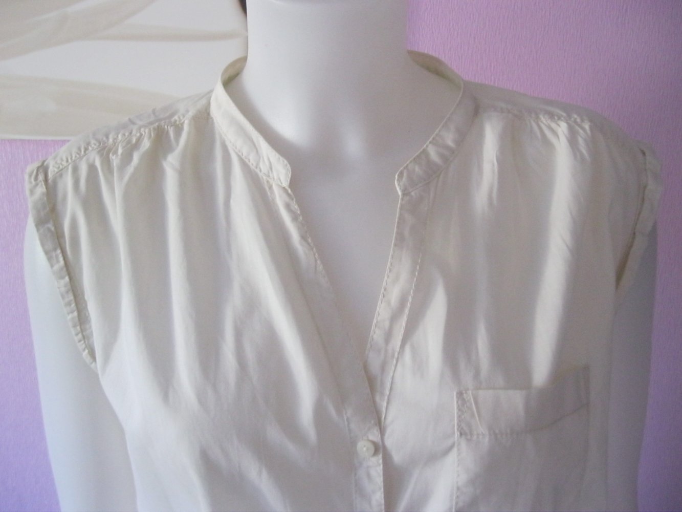 Bluse # Clockhouse Basics # weiß # M