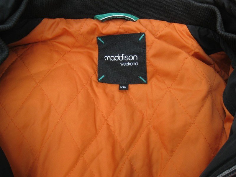 Maddison Weekend Steppjacke Schwarz XXL