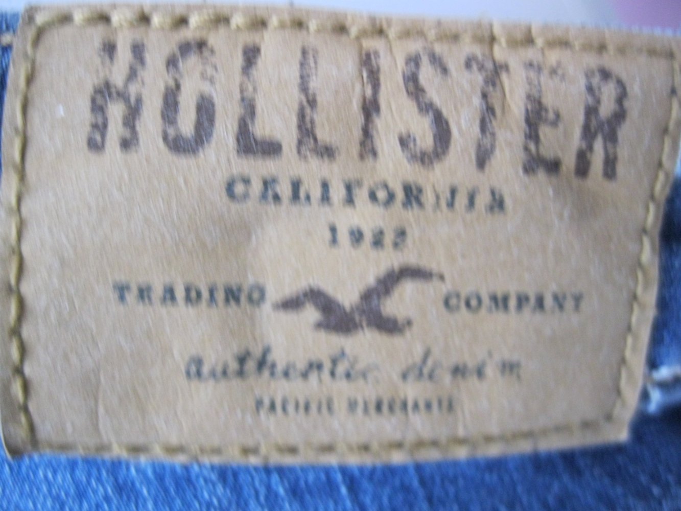 Jeans # Hollister # 5R # Skinny Jean # Blau # W27/L32 (34/36)