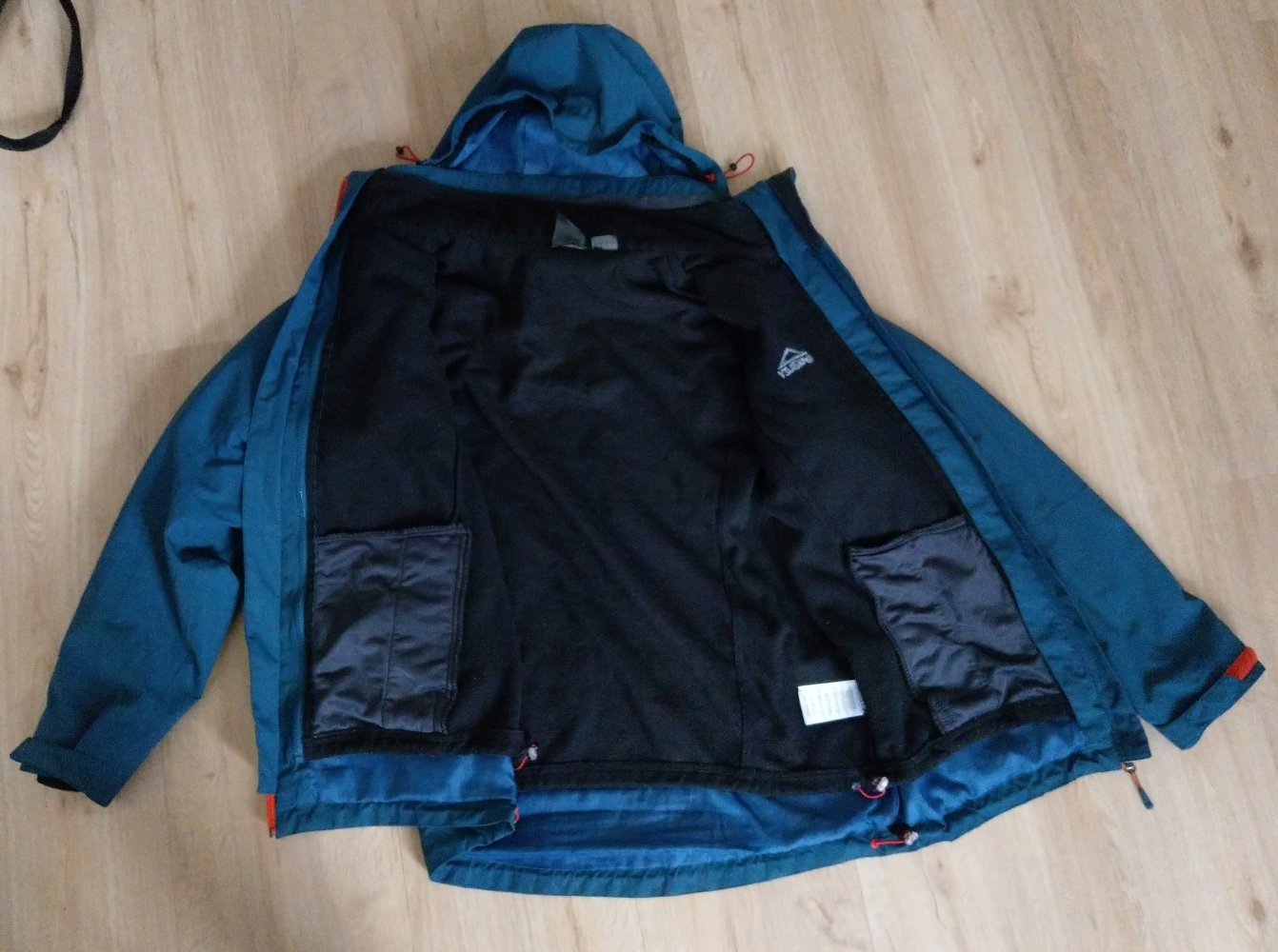 2 in 1 Funktionsjacke blau orange McKinley