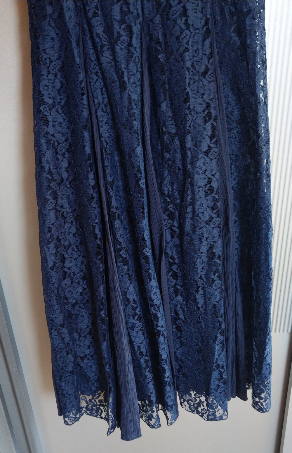 Kleid Spitze blau Together