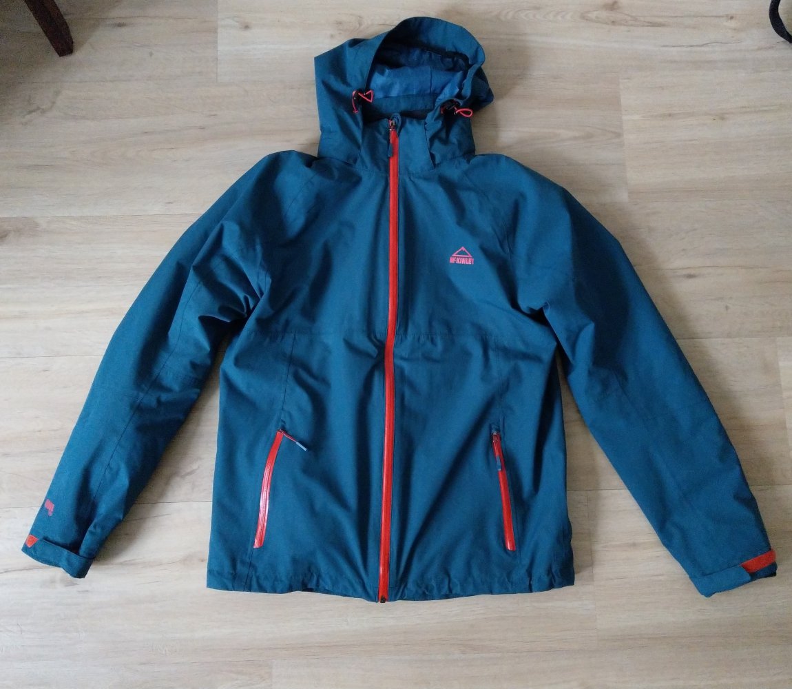 2 in 1 Funktionsjacke blau orange McKinley