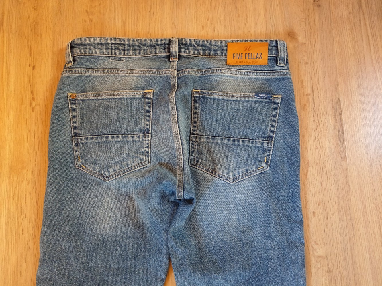 Jeans Hose blau Five Fellas
