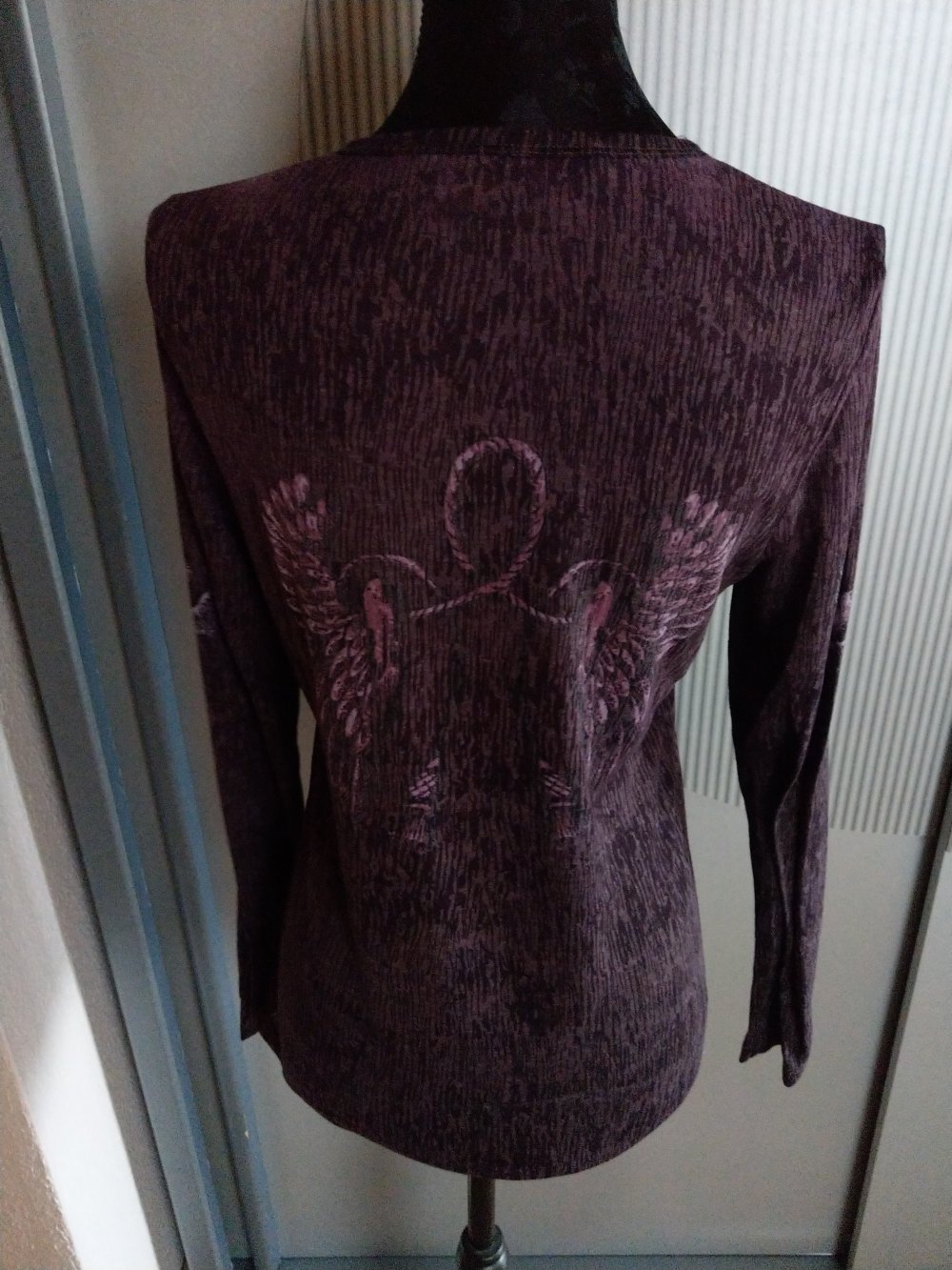 Shirt lila oui