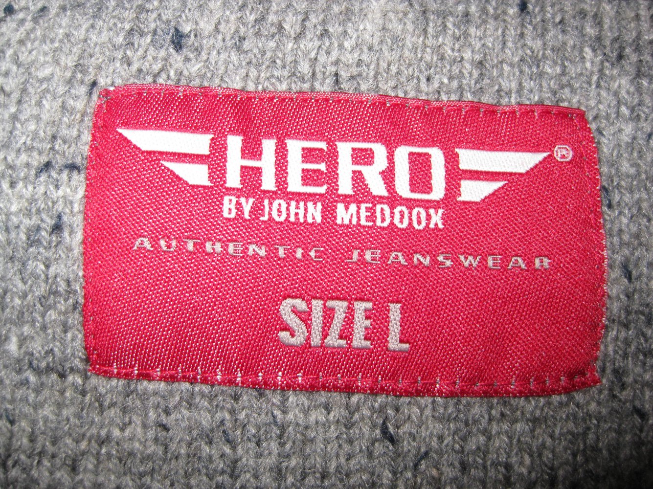 HERO BY JOHN MEDOOX Pullover Größe L NEU mit Etikett