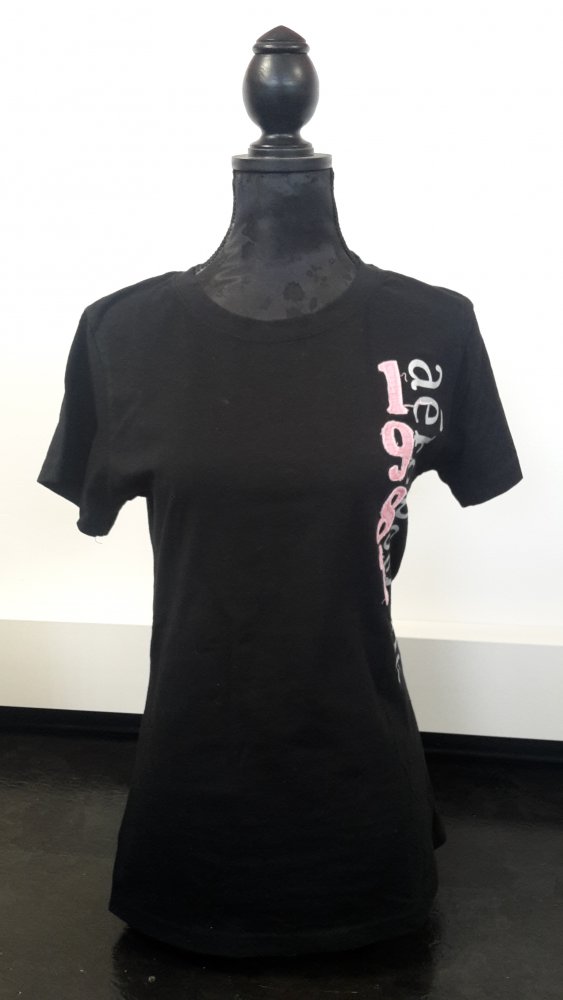 Shirt, Oberteil, Aéropostale schwarz, Größe L, gebraucht