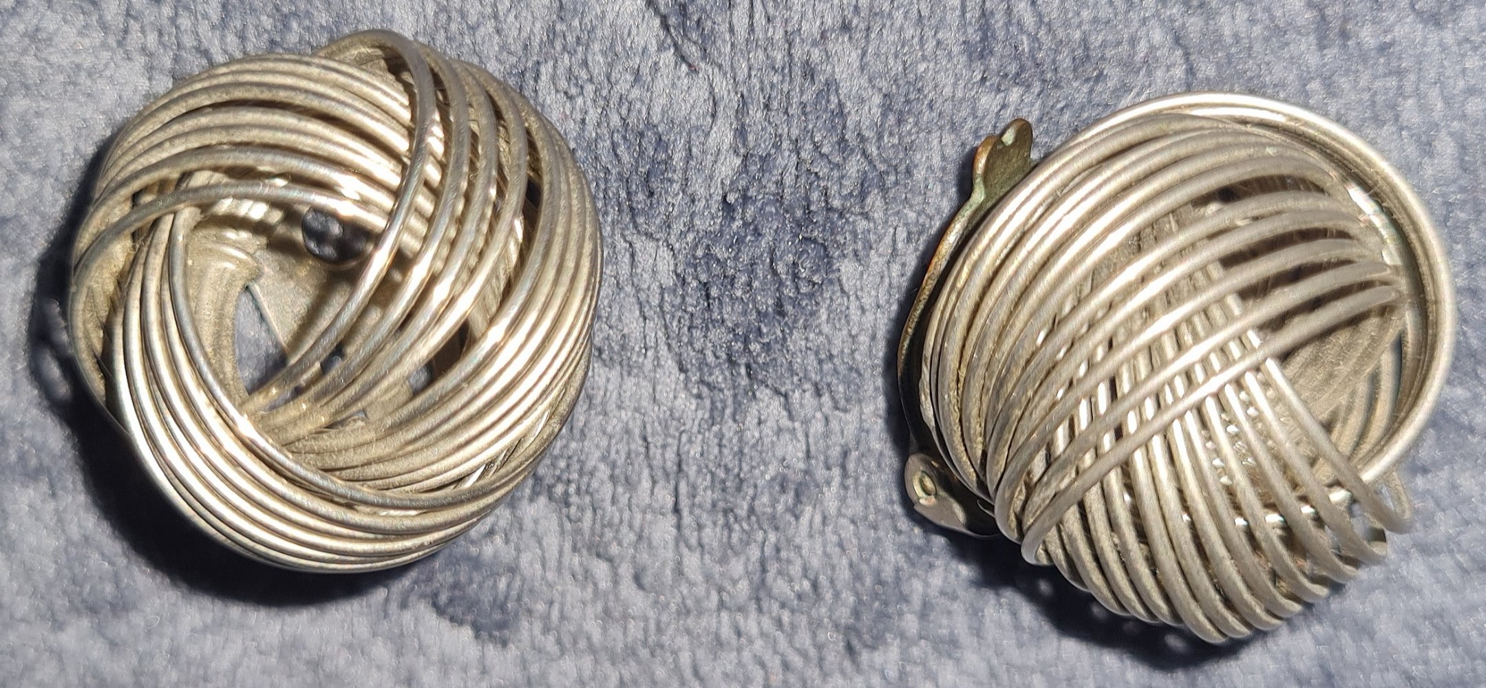 Ohrringe, Ohrenschmuck, Modeschmuck, silber, gebraucht