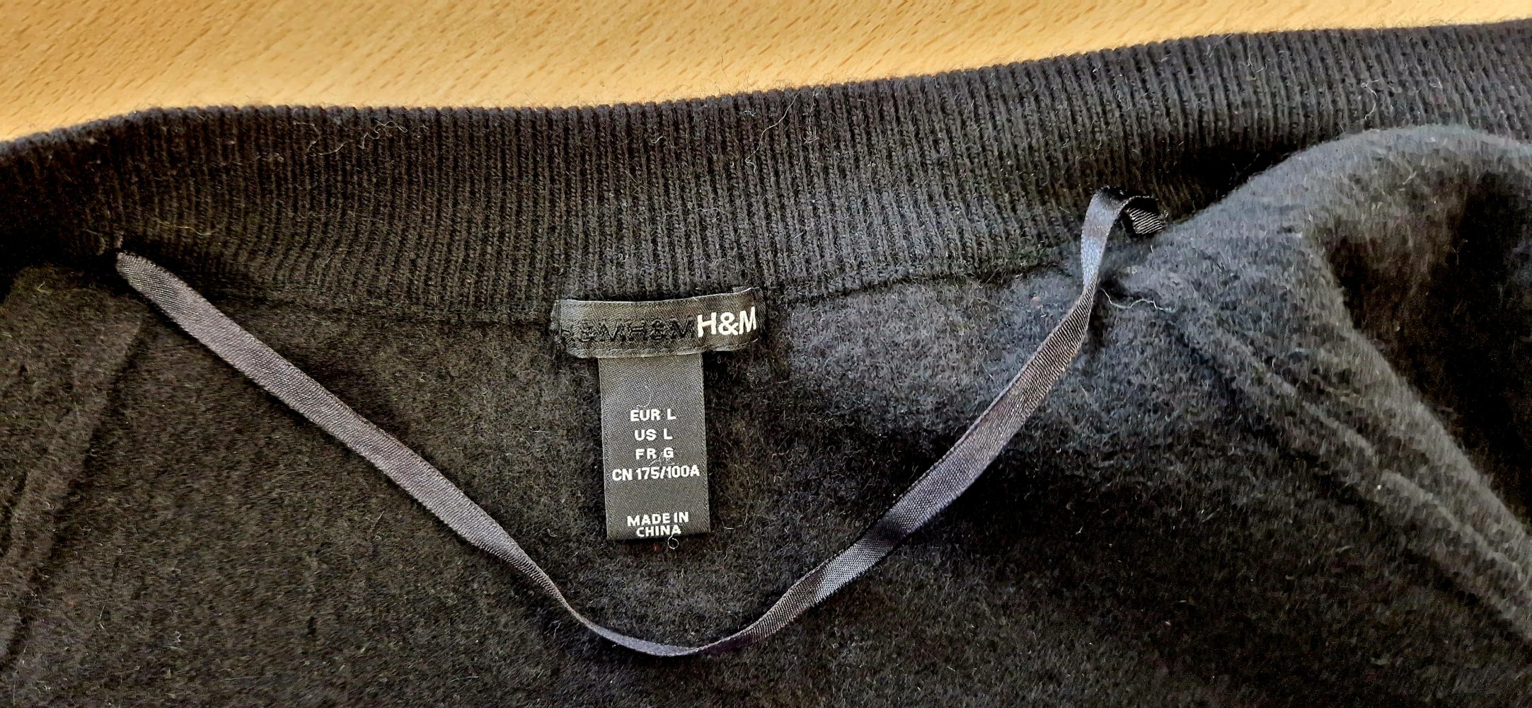 Jäckchen zum Knöpfen, Jacke, Oberteil, H&M schwarz, Größe L, gebraucht