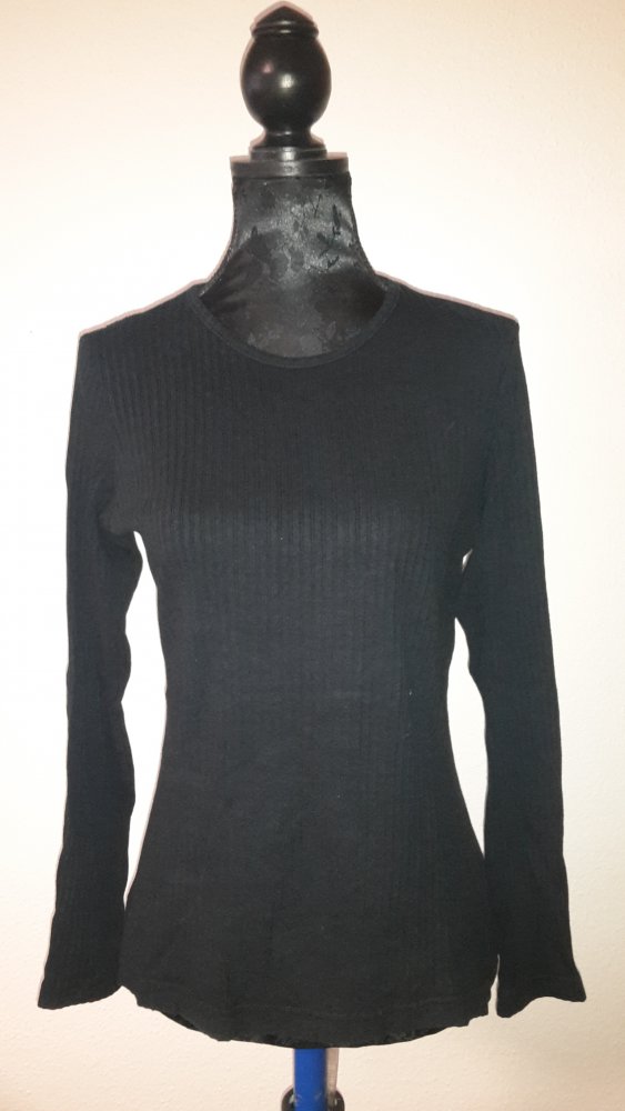 Pullover, Oberteil, Frapp schwarz, Größe 40, gebraucht
