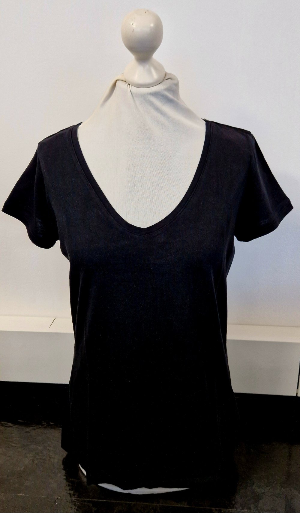 Shirt, T-Shirt, Oberteil, colours of the world schwarz, Größe L, gebraucht