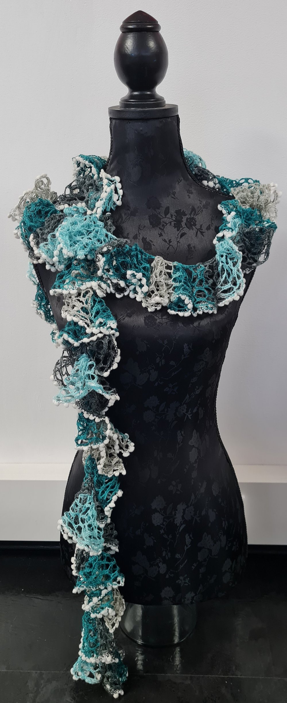 Schal, Tuch, Accessoires, Handmade mehrfarbig, gebraucht