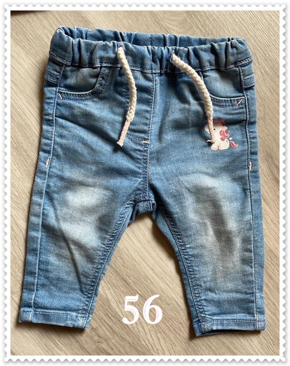 Baby Mädchen Jeans Größe 56