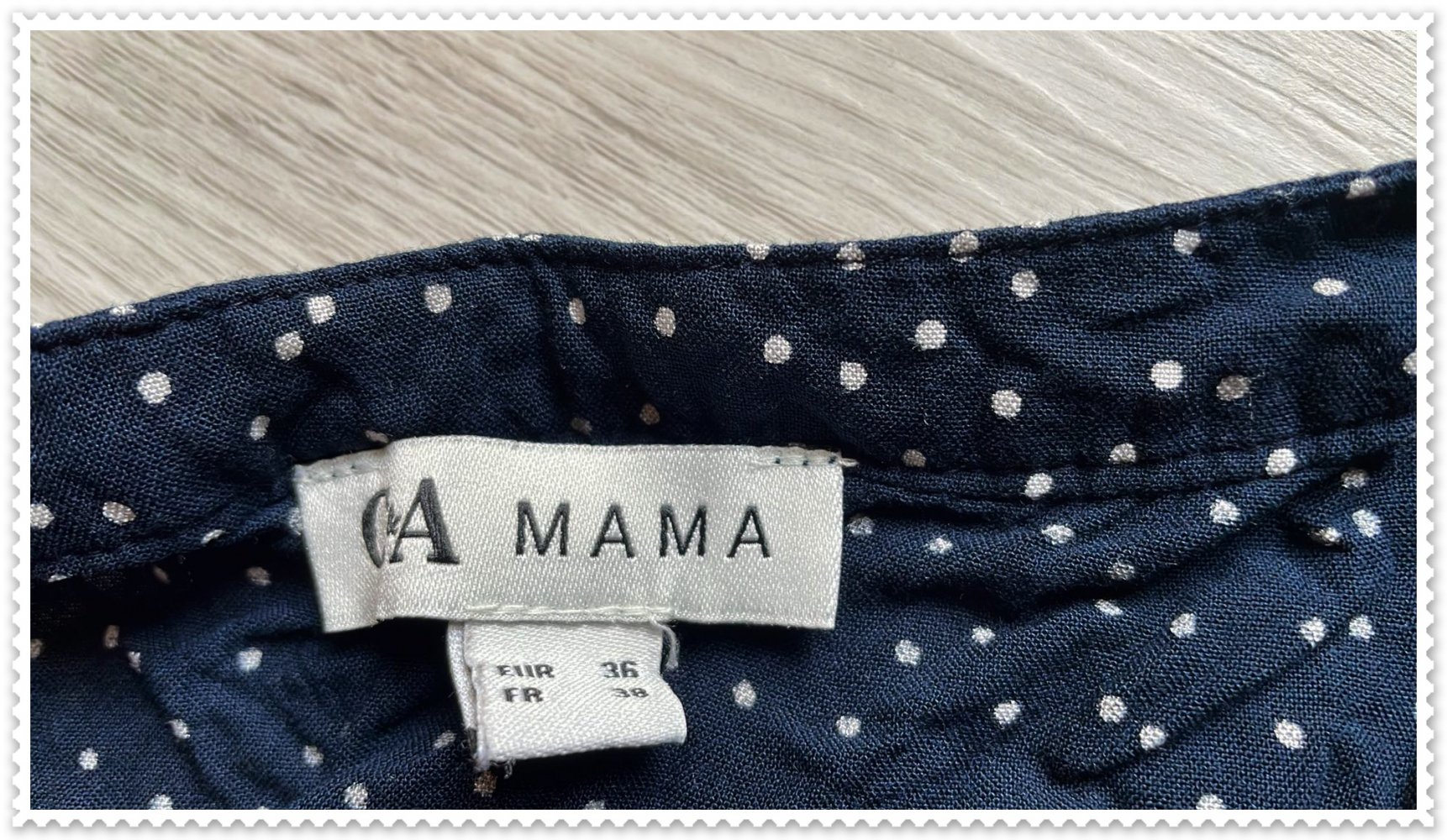 C&A Mama Bluse Größe 36 S 