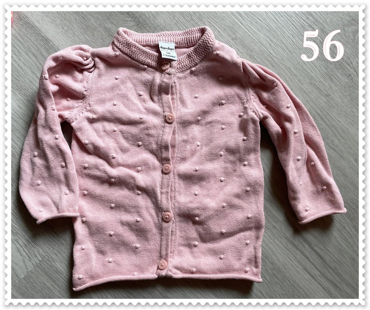 Süßes rosa Westchen Baby Mädchen 56 