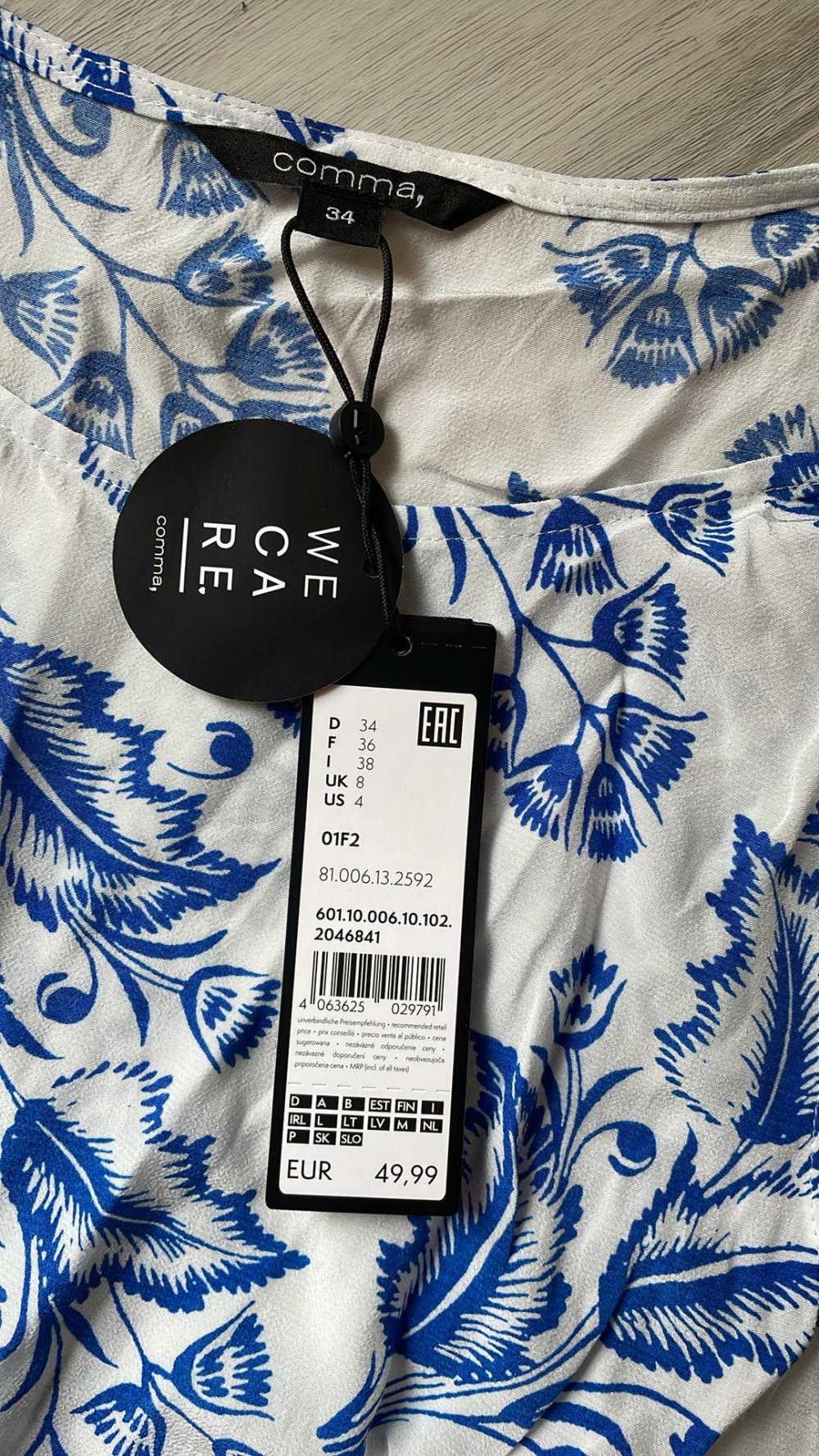 Neues Blusenshirt Comma 34 XS 