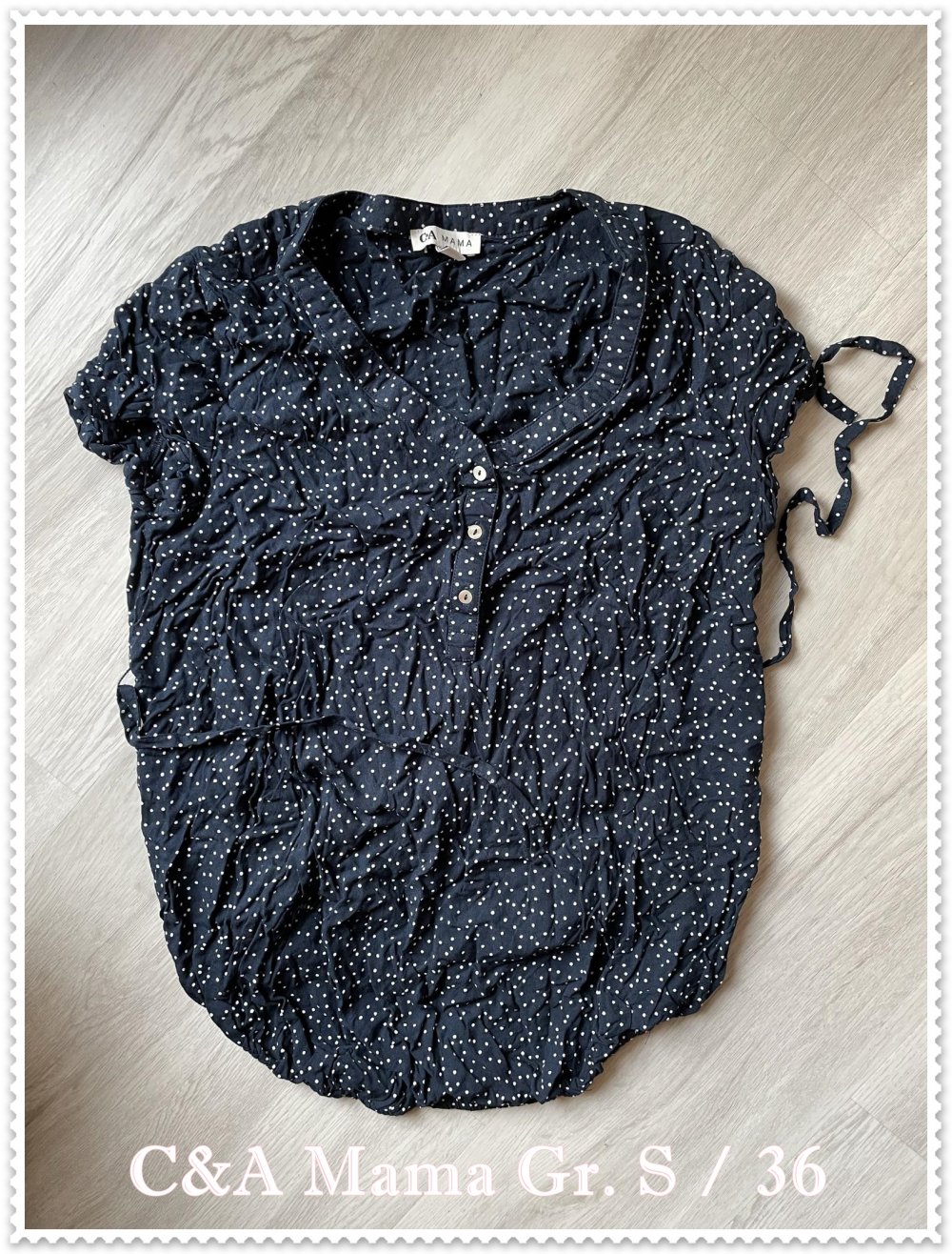 C&A Mama Bluse Größe 36 S 