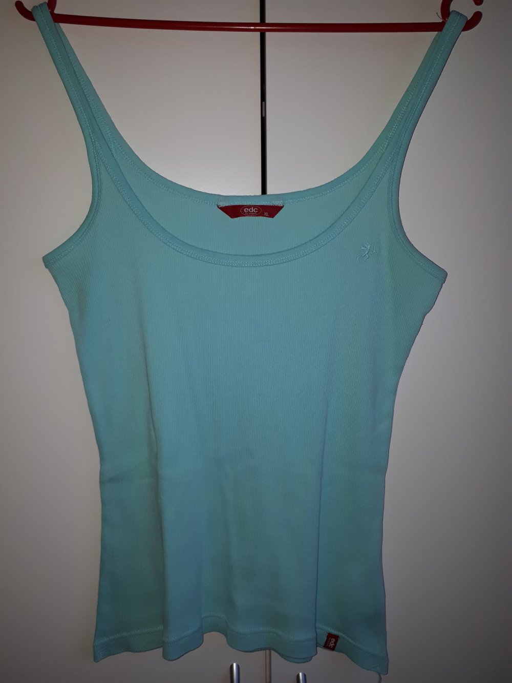 XL, 42, Ripp-Top in mint, Esprit