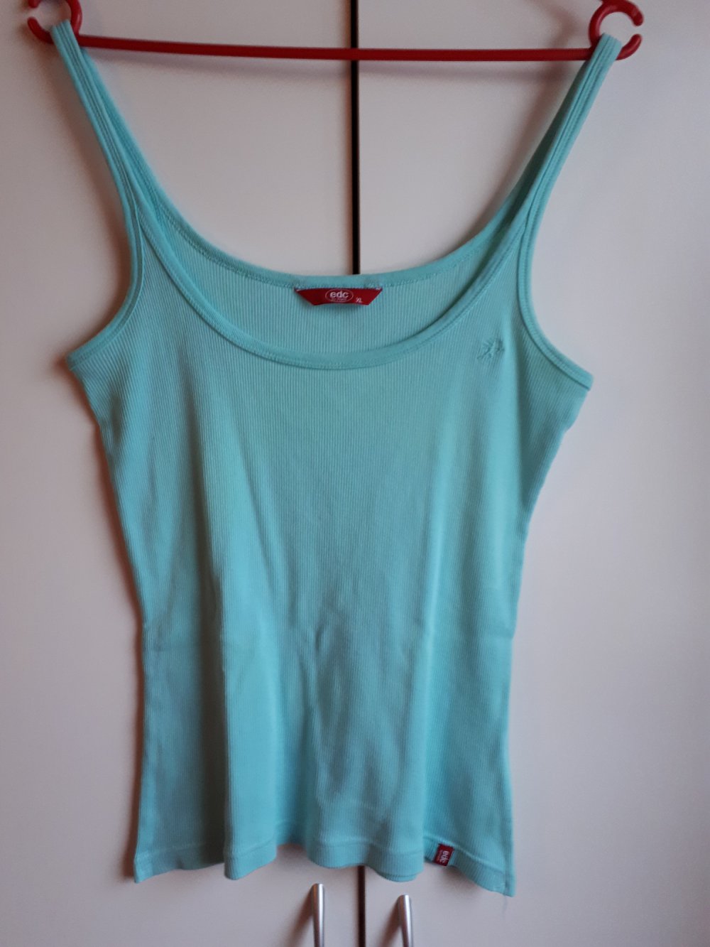 XL, 42, Ripp-Top in mint, Esprit