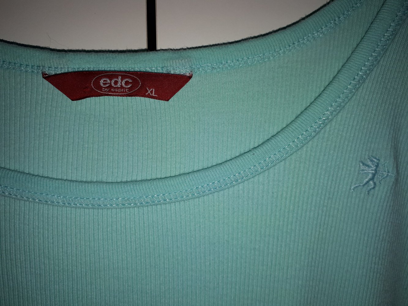 XL, 42, Ripp-Top in mint, Esprit