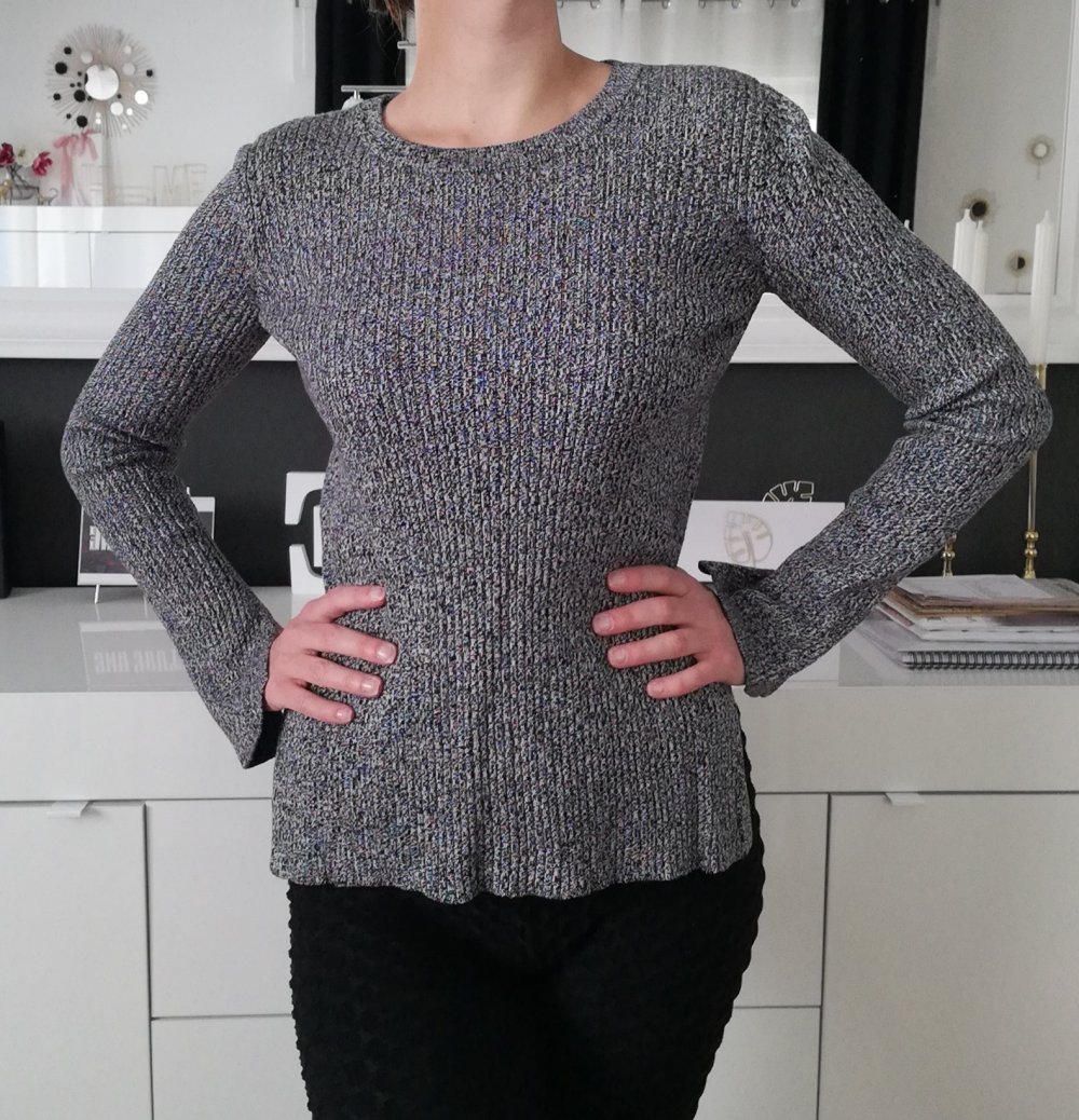 Pullover H&M grau meliert XS