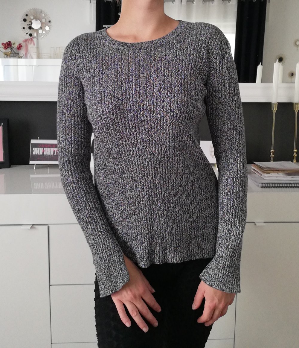 Pullover H&M grau meliert XS
