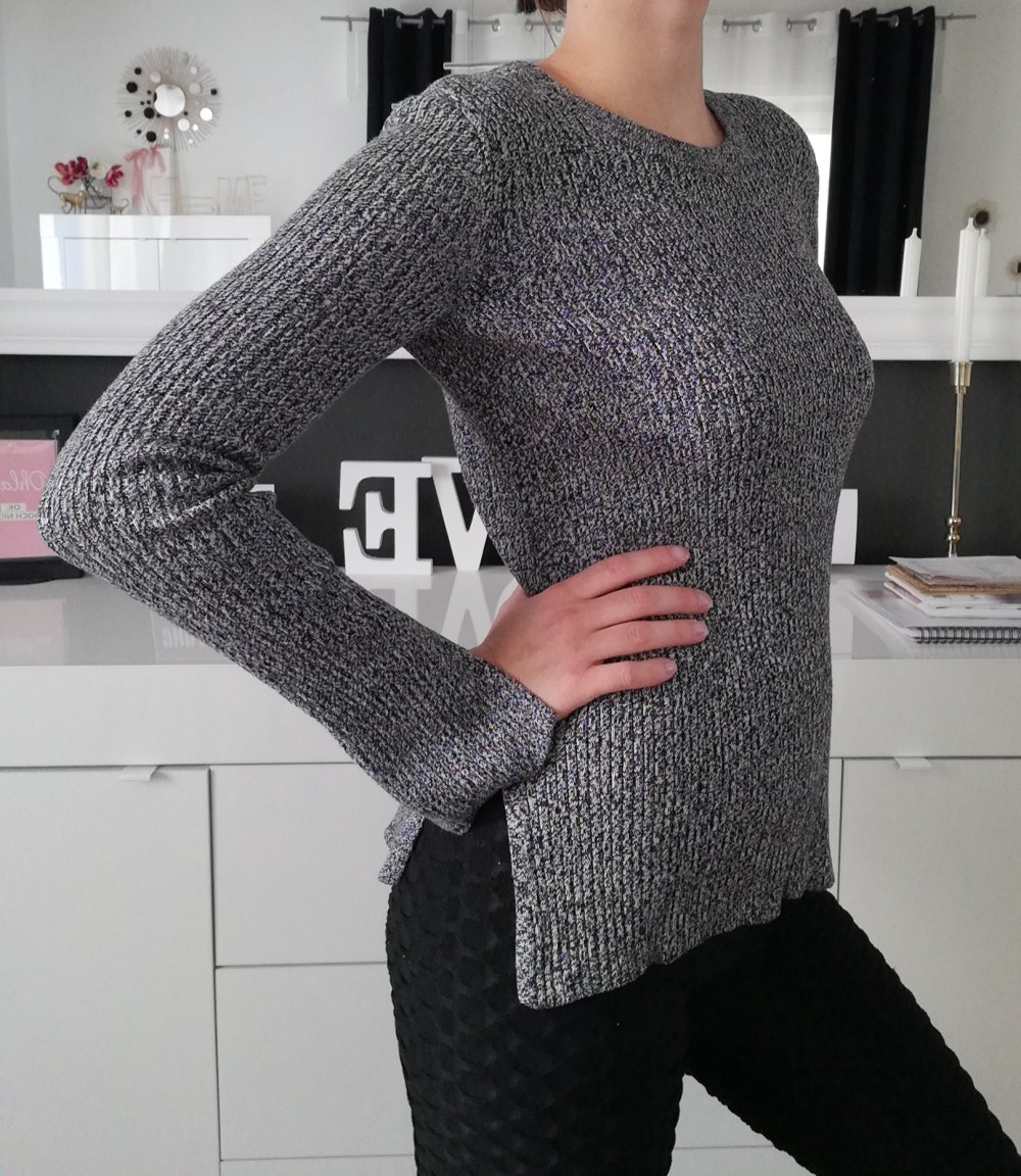 Pullover H&M grau meliert XS