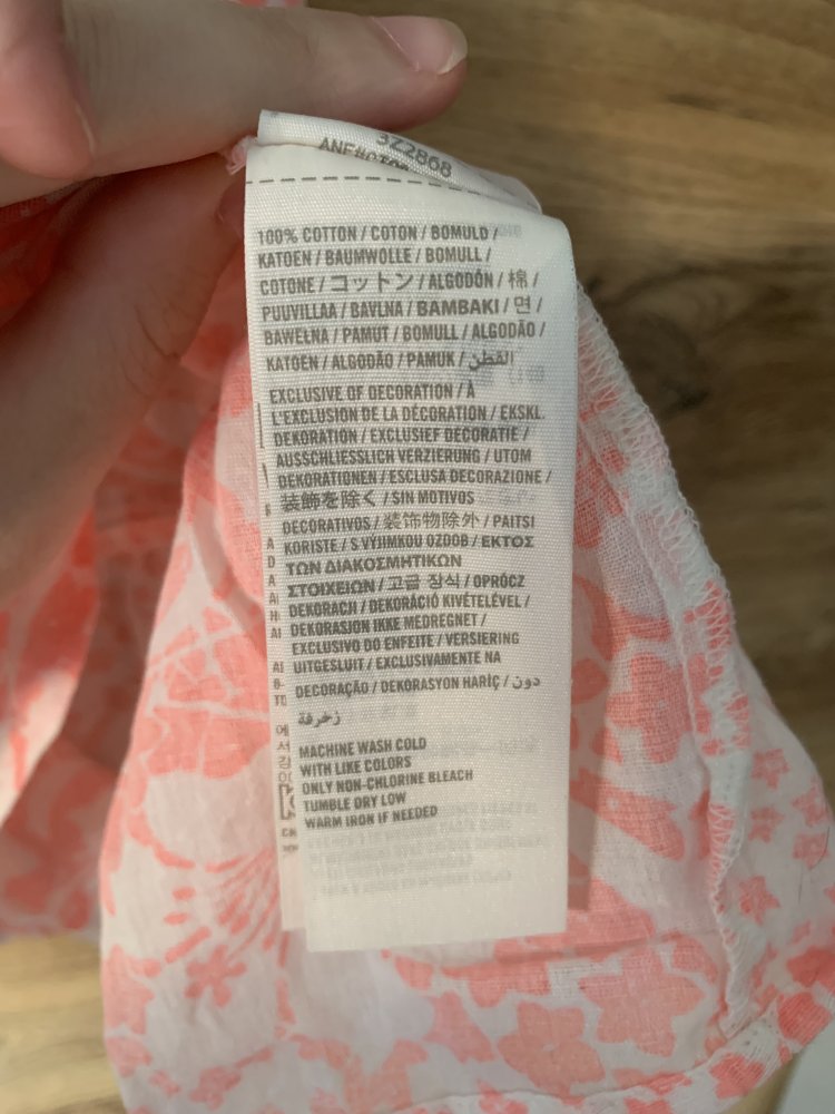 Helles sommertop von Hollister neon