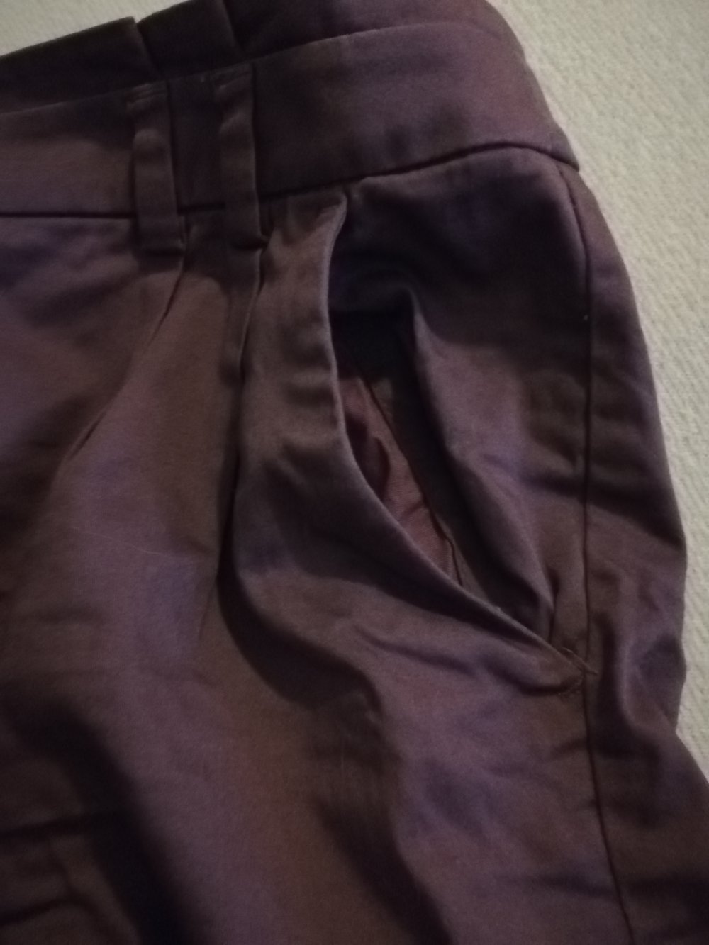 Lila Hotpants, Gr. 36, H&M, wie neu!
