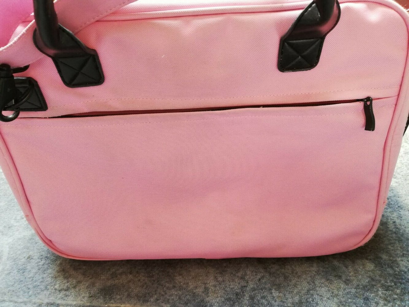 Rosa Laptop-Tasche von hama, viele Innen- und Außenfächer, super Zustand