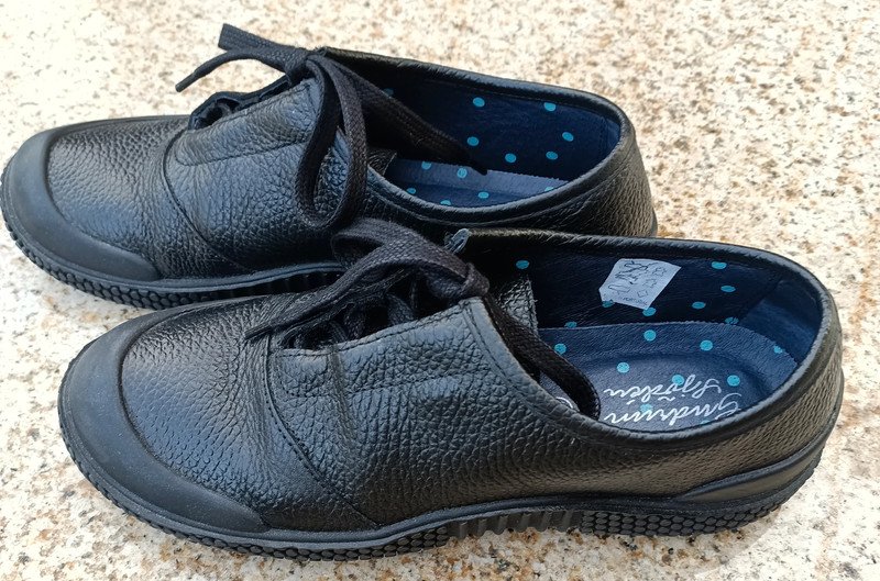 Gudrun Sjödén Sneakers Leder Öko Bio hochwertige, nachhaltige Mode Gothic Hippie Goa Boho