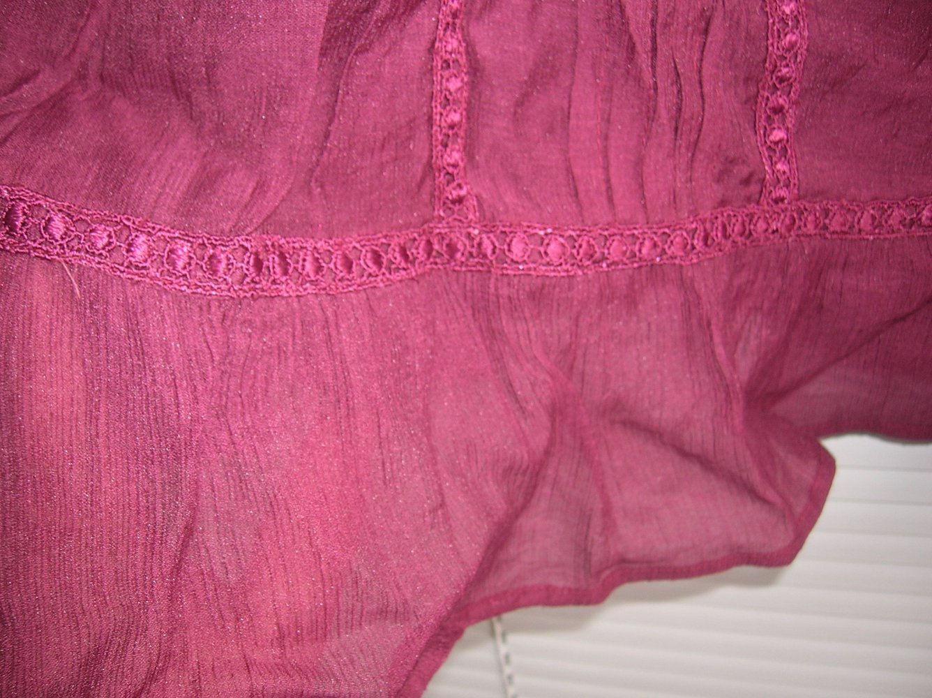 Tunika Viskosemischung Spitze Hippie Romantik Elfe Goa Strand Boho