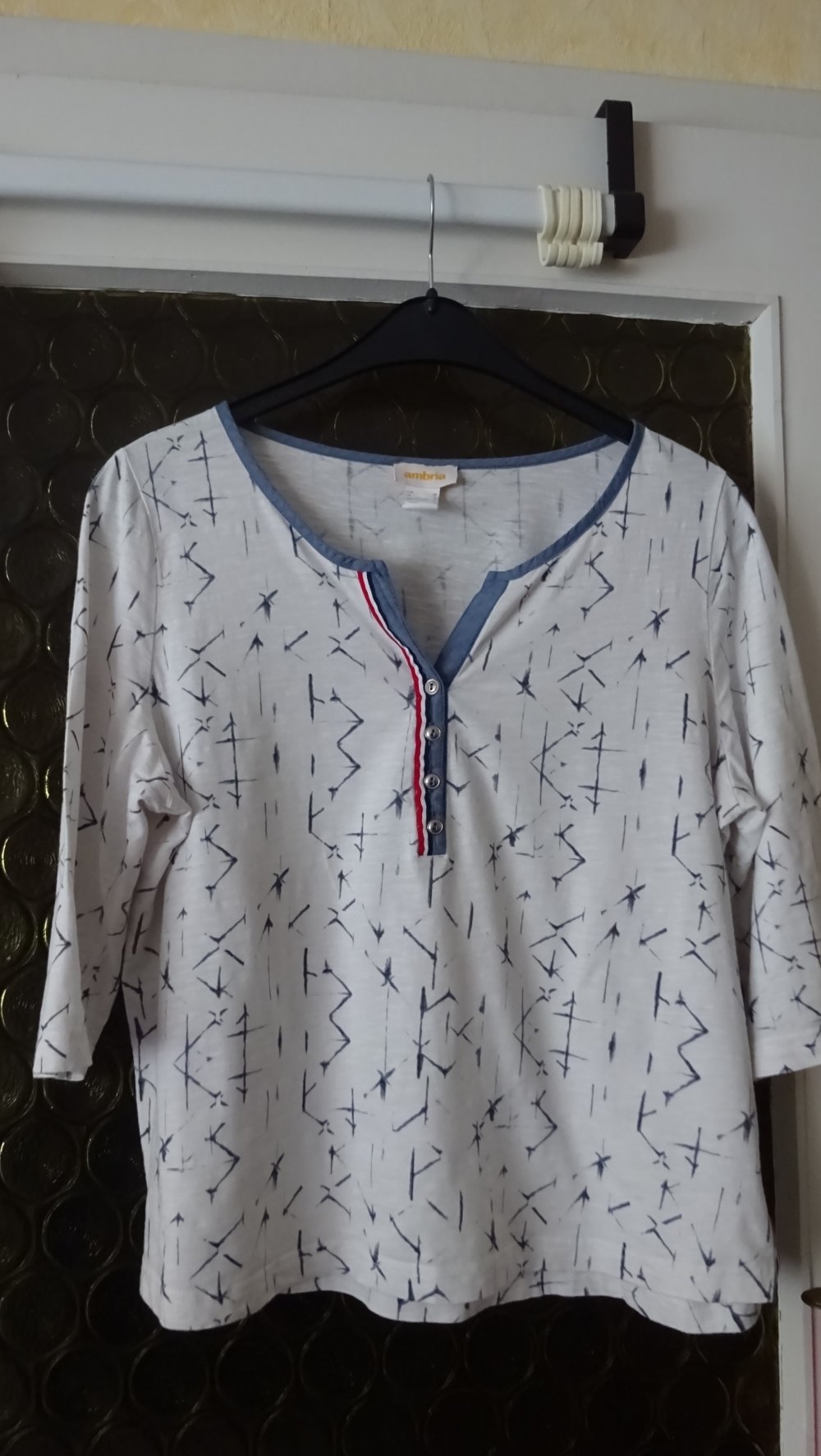Shirt mit 3/4 Arm