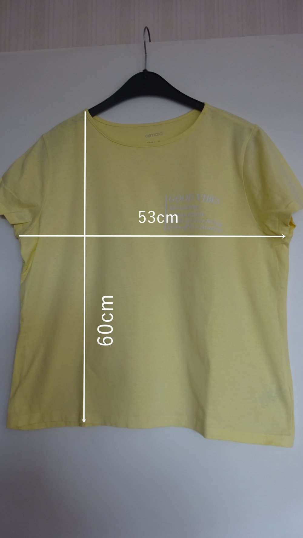 2 T-Shirts in gelb