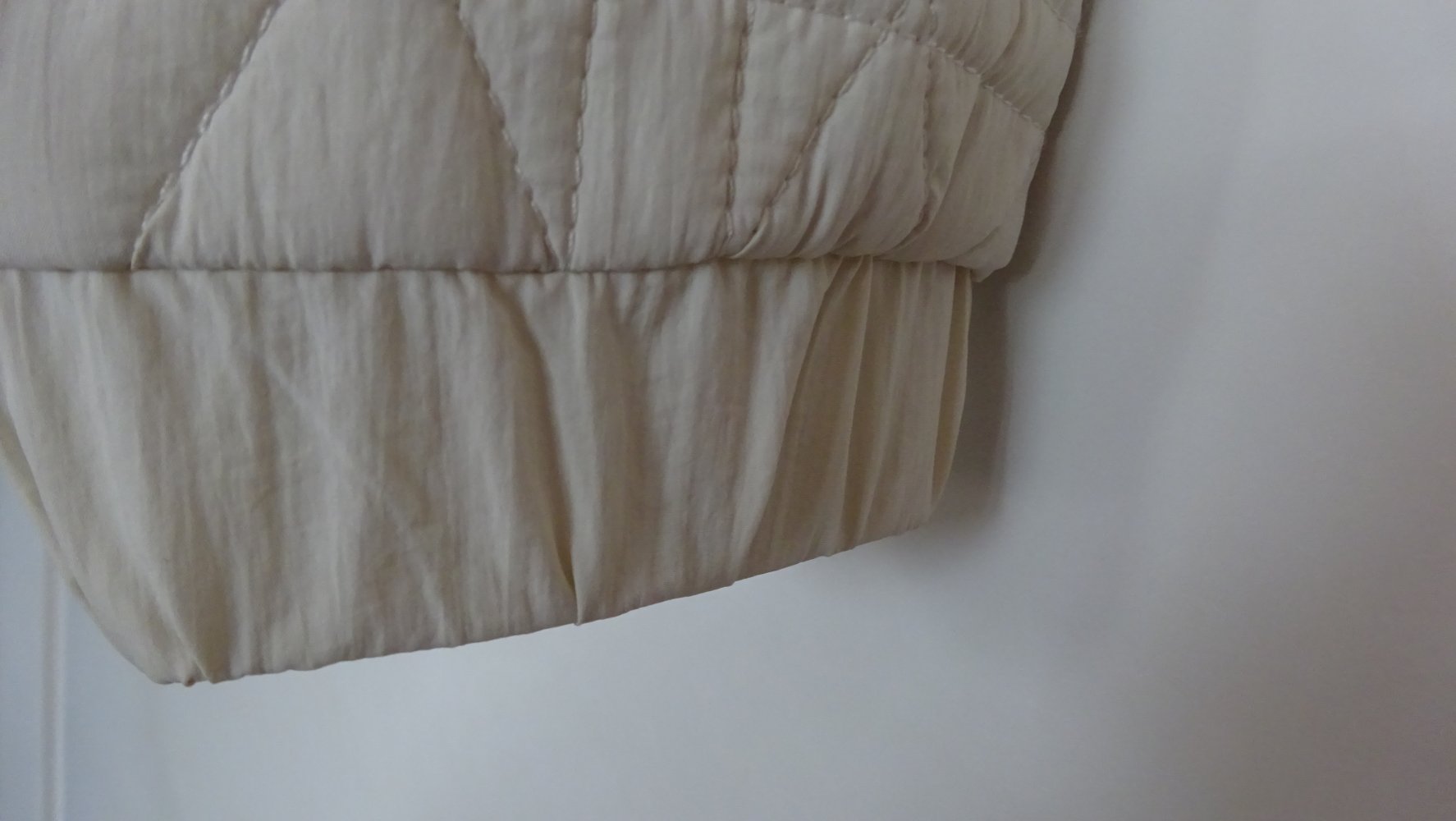 Steppjacke( aus Stoff)  beige ungetragen 