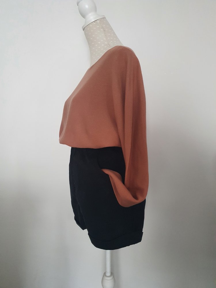 schwarze H&M Shorts 38 M Baumwolle