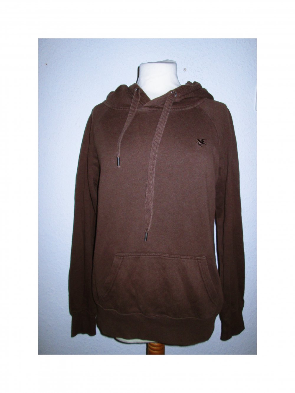 Hoodie in Braun