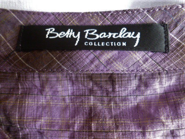 Betty Barclay Tunika 40 Bluse 3/4 Ärmel Hängerchen Locker Luftig