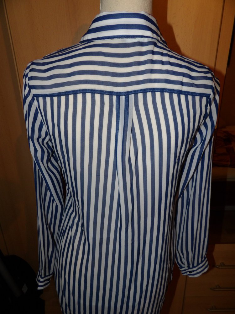 Bluse Longbluse Streifen Orsay Gr. 34 XS