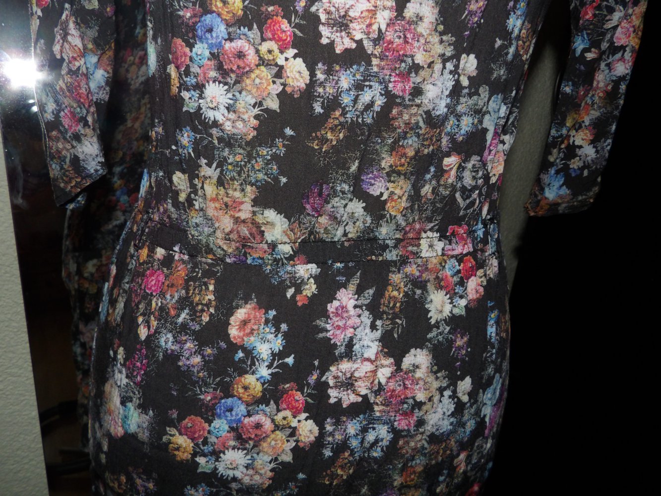 Kleid Mango Gr. 34 Blumen floral