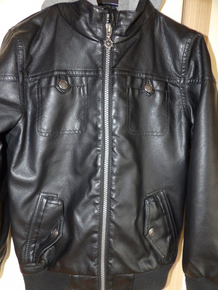 Lederjacke Gr. 122 Charles Vögele