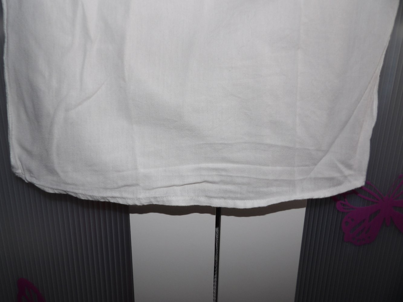 T-Shirt Oberteil Bluse Mango Gr. 140 Frühling Sommer Leinen