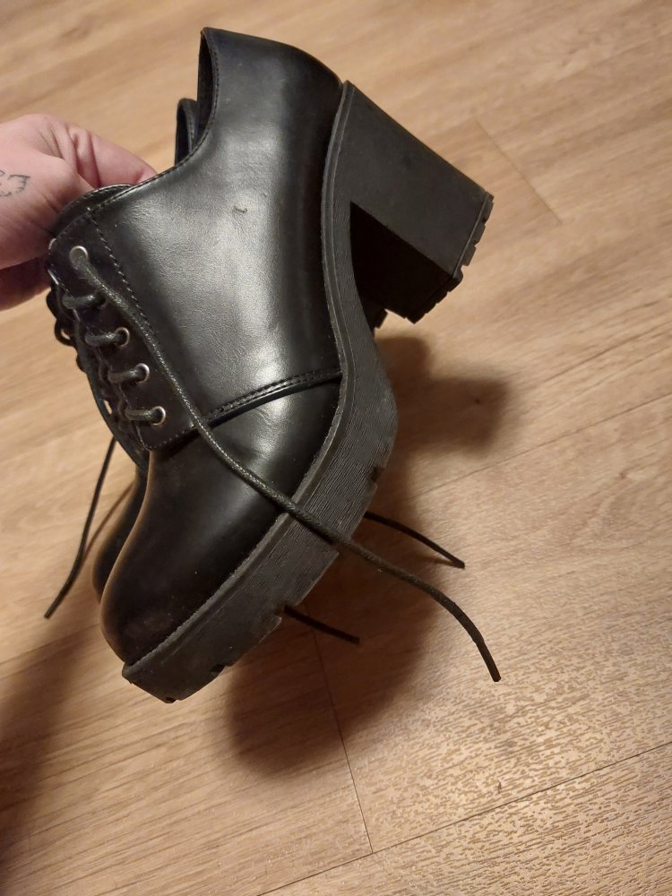 Schwarze Schuhe Gr. 39 Cosplay