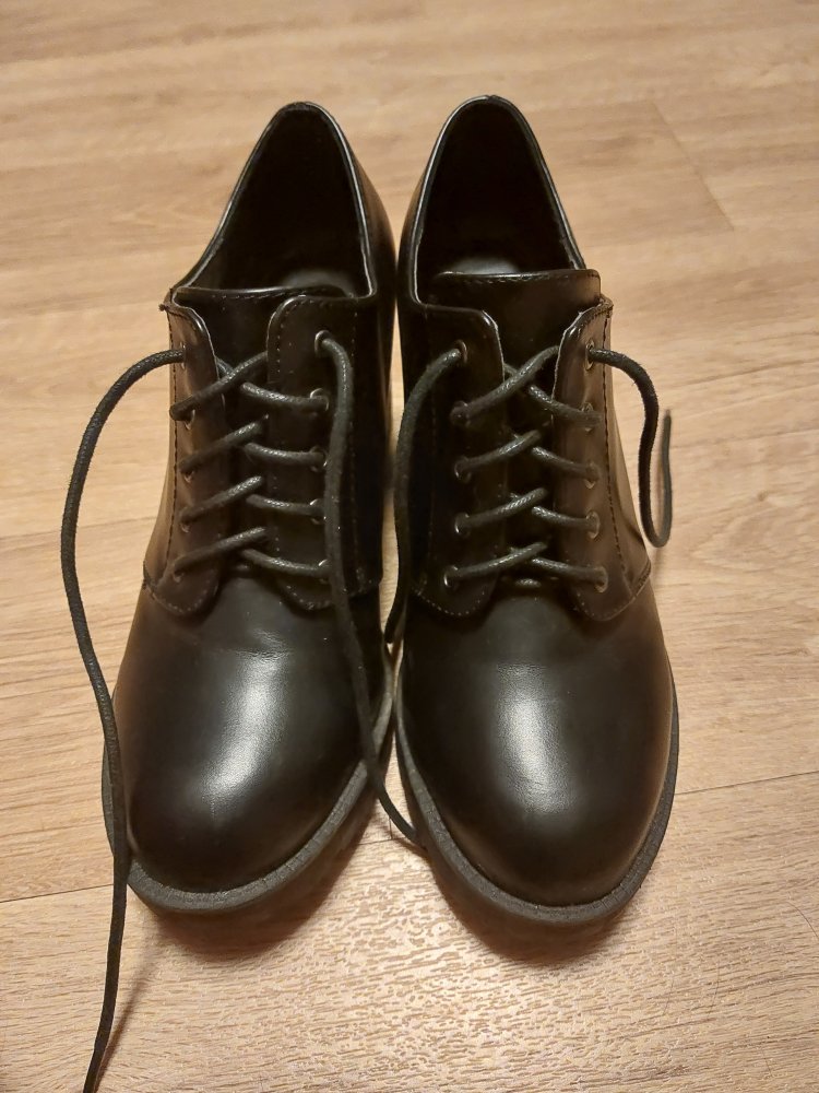 Schwarze Schuhe Gr. 39 Cosplay