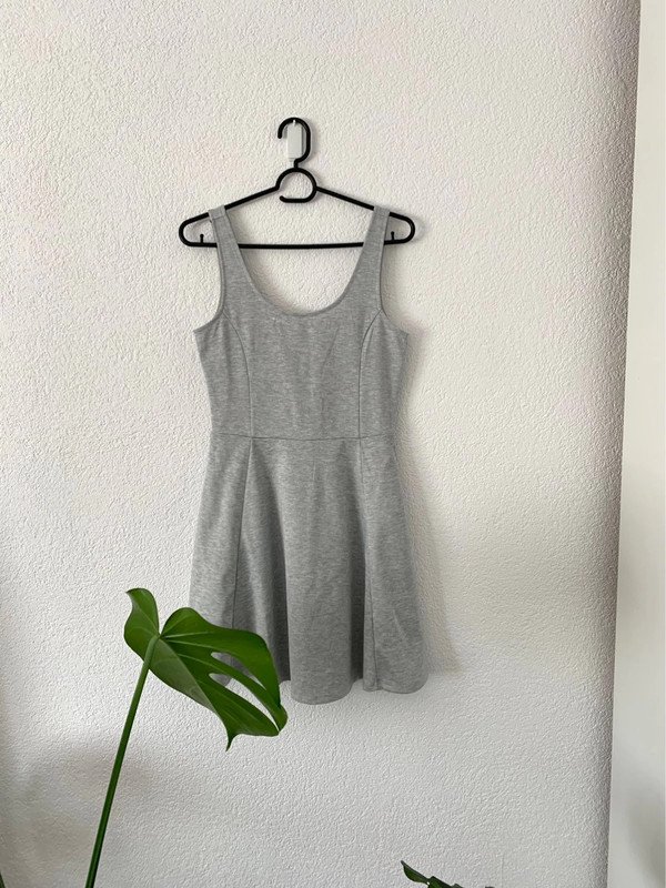 Skaterkleid grau H&M Größe 36