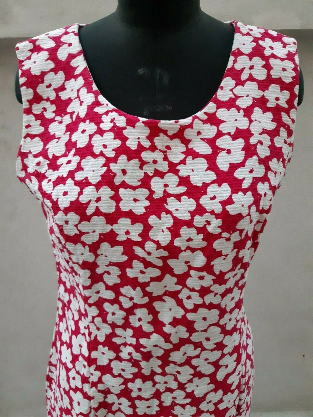 KLEID ETUIKLEID Gr. 38 SCHNEBERGER : DESIGNER 80er PINK WEISS BLUMEN