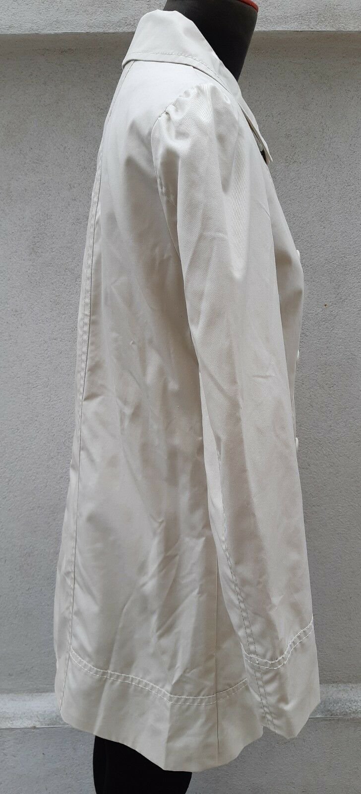 H&M TRENCH MANTEL Gr. 38 beige hellbraun braun creme neu