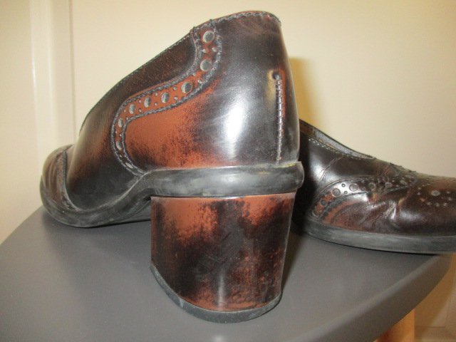 Pumps,Gr.39,braun,Blockabsatz