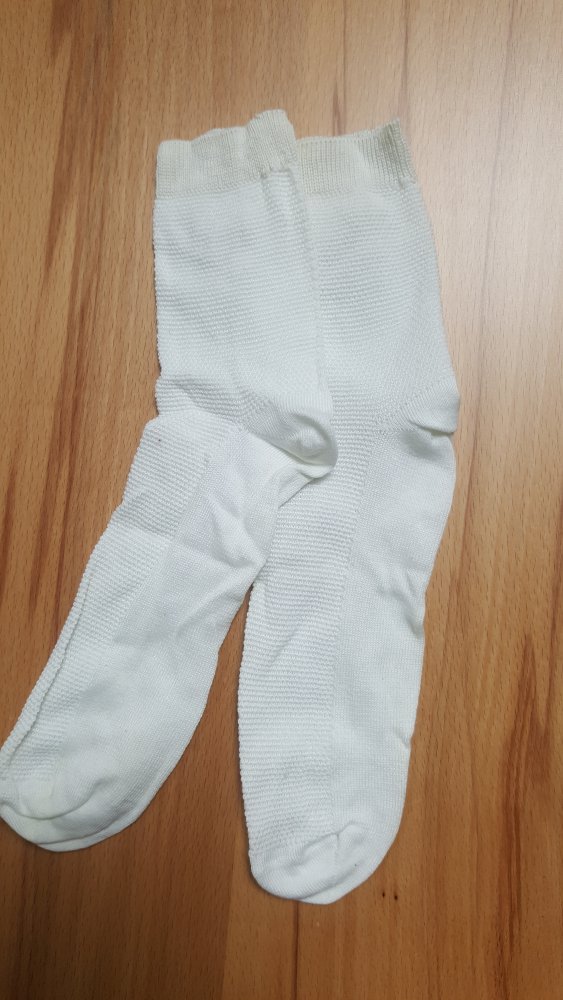 Girlie Socken Pettycoat  Socks Söckchen Gr.39 Pinup  Cremeweiss Perlstrick Vintagelover Rauten 70s Scool Retro Strick Kostüm Rockabilly Feinstrick