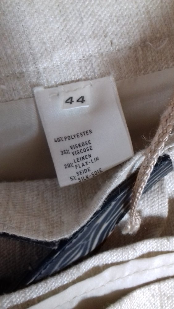 Rock,  Bleistiftrock, Midirock, Götz nudefarben 20 % Leinen 5% Seide, Knielang, Einschubtaschen 40-44, Klassiker, Buisiness Kostümrock, Kostüm Vintage Lover